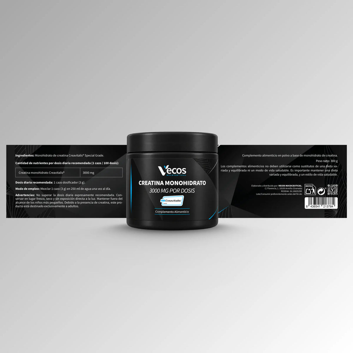 Creatina Creavitalis® | 3000 mg (100 Dosis)