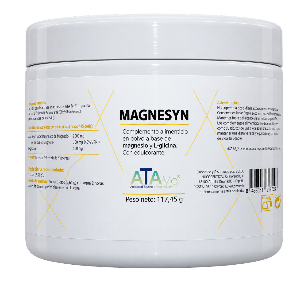 Magnesyn (117,45 g)