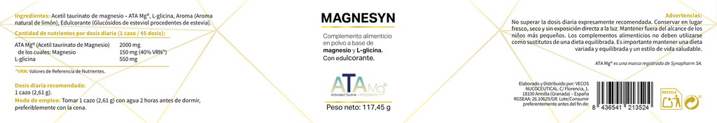 Magnesyn (117,45 g)