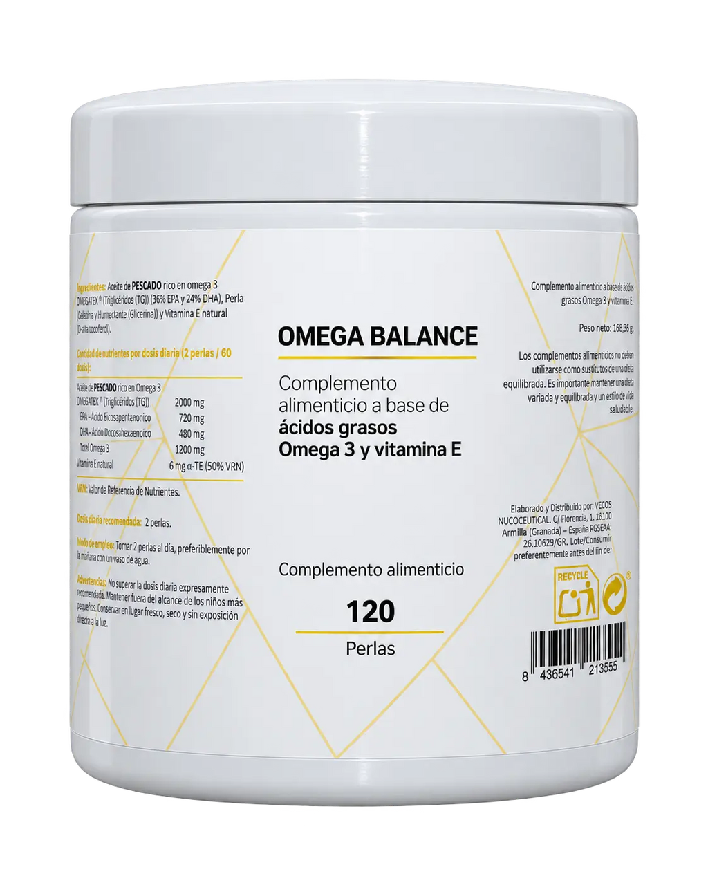 Omega Balance (120 perlas)