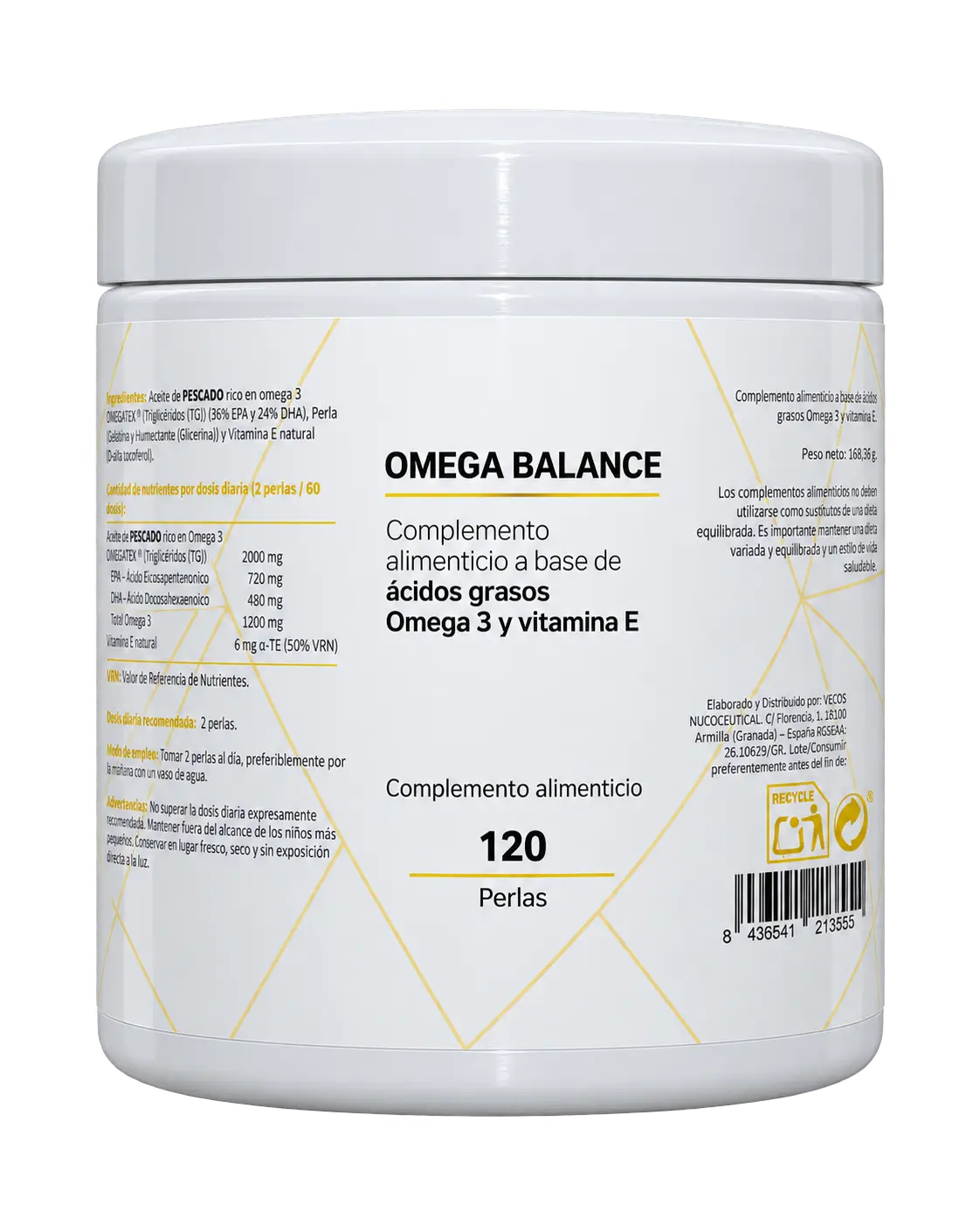 Omega Balance (120 perlas)