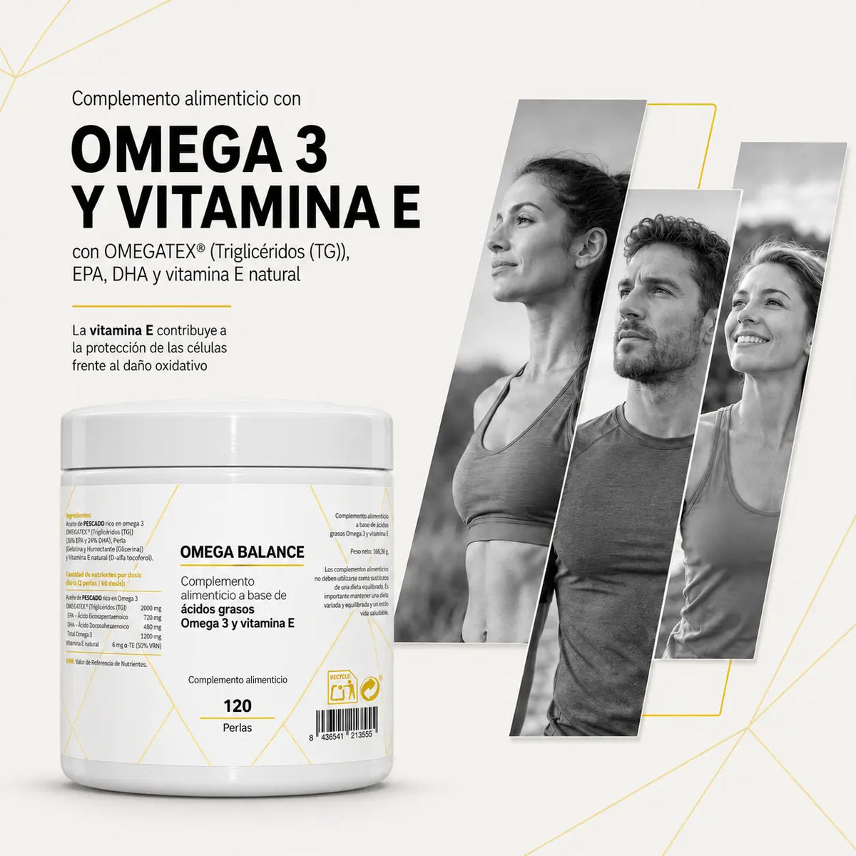 Omega Balance (120 perlas)