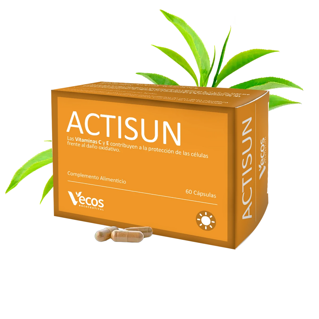 Actisun - complemento vitamínico para proteger la piel desde dentro de los rayos solares