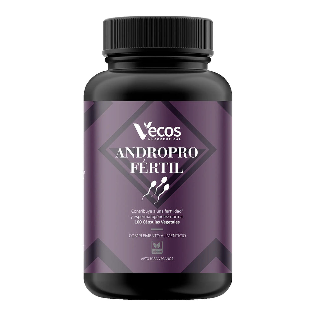 ANDROPRO FÉRTIL 100 Cápsulas es un complemento para apoyo masculino, pensado para contribuir a la vitalidad y al rendimiento reproductivo dentro de hábitos saludables.
