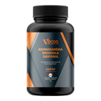 ASHWAGANDHA-RHODIOLA- GRIFONIA 100 Cápsulas es un complemento adaptógeno para bienestar mental y físico, pensado para apoyar la relajación y el equilibrio emocional.