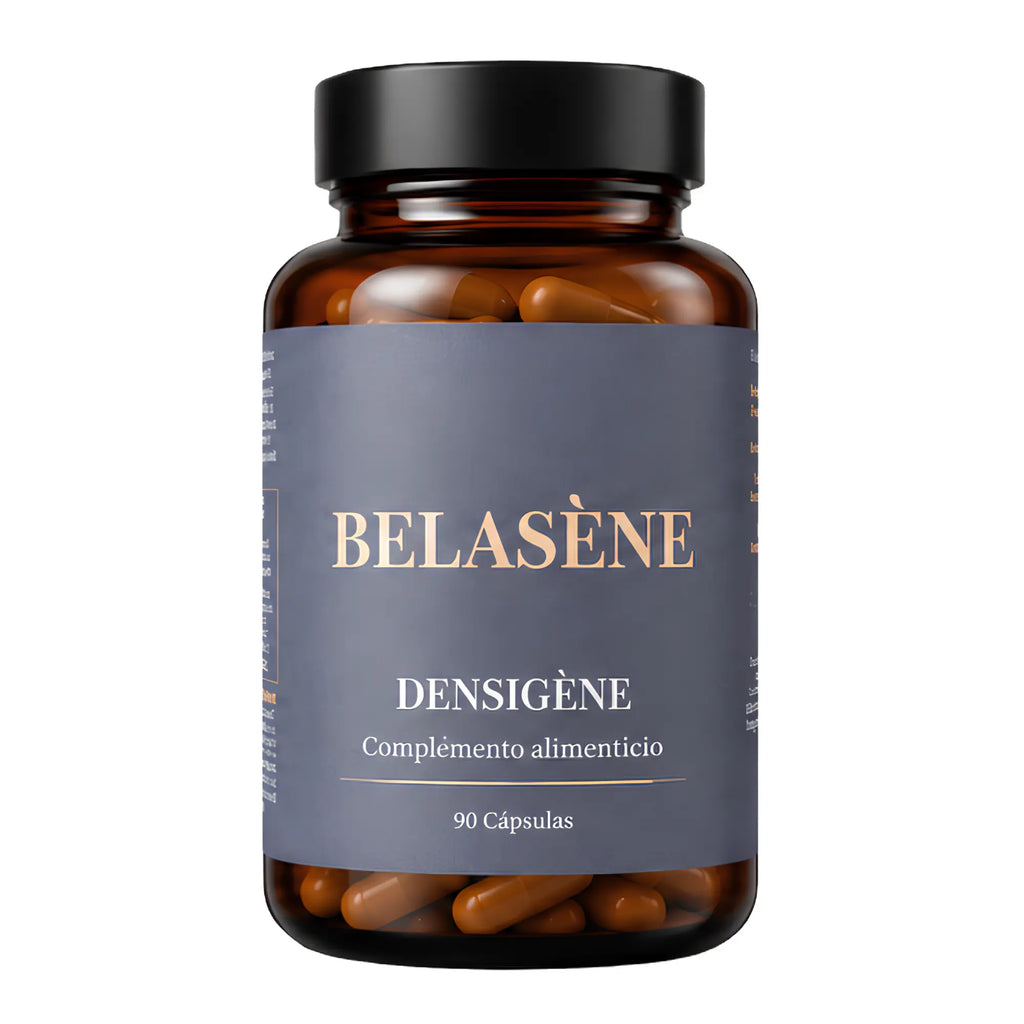 Densigène Belasène | Fórmula Capilar con Biotina, Zinc y Cobre (90 cápsulas)