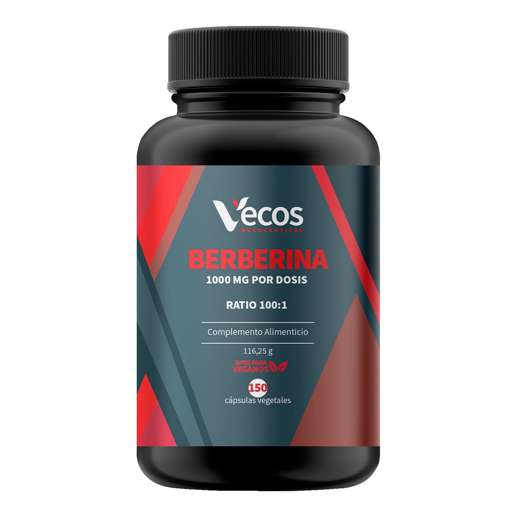 BERBERINA 100:1 150 caps es un complemento orientado al soporte metabólico, pensado para apoyar el equilibrio de glucosa y lípidos dentro de una dieta saludable.