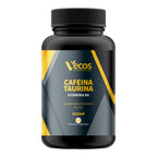 CAFEÍNA - TAURINA - VIT B6 100 Cápsulas es un complemento de energía y enfoque, pensado para apoyar el rendimiento físico y mental en el día a día.
