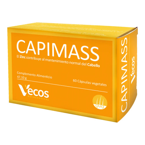 CAPIMASS 60 Cápsulas es un complemento orientado a apoyo del apetito y la ganancia de masa dentro de un plan nutricional y deportivo.