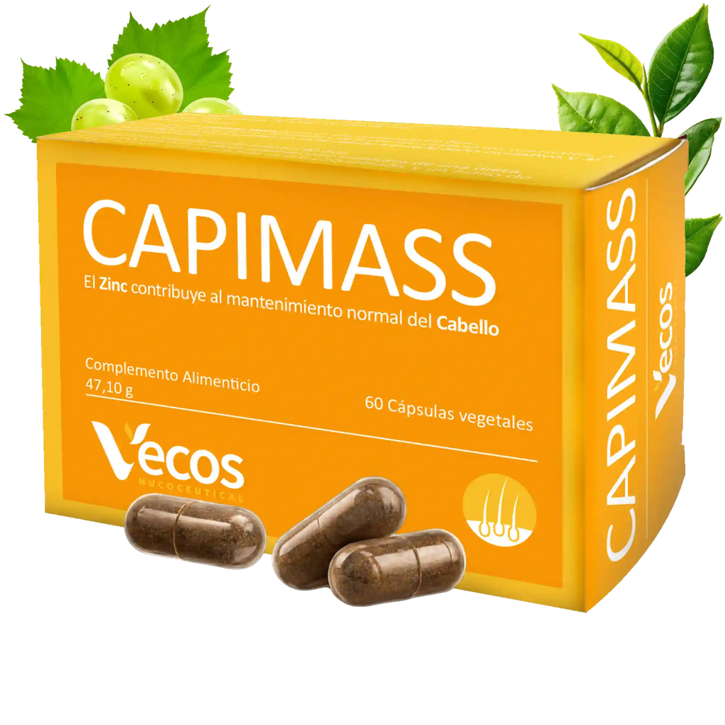CAPIMASS 60 Cápsulas es un complemento orientado a apoyo del apetito y la ganancia de masa dentro de un plan nutricional y deportivo.