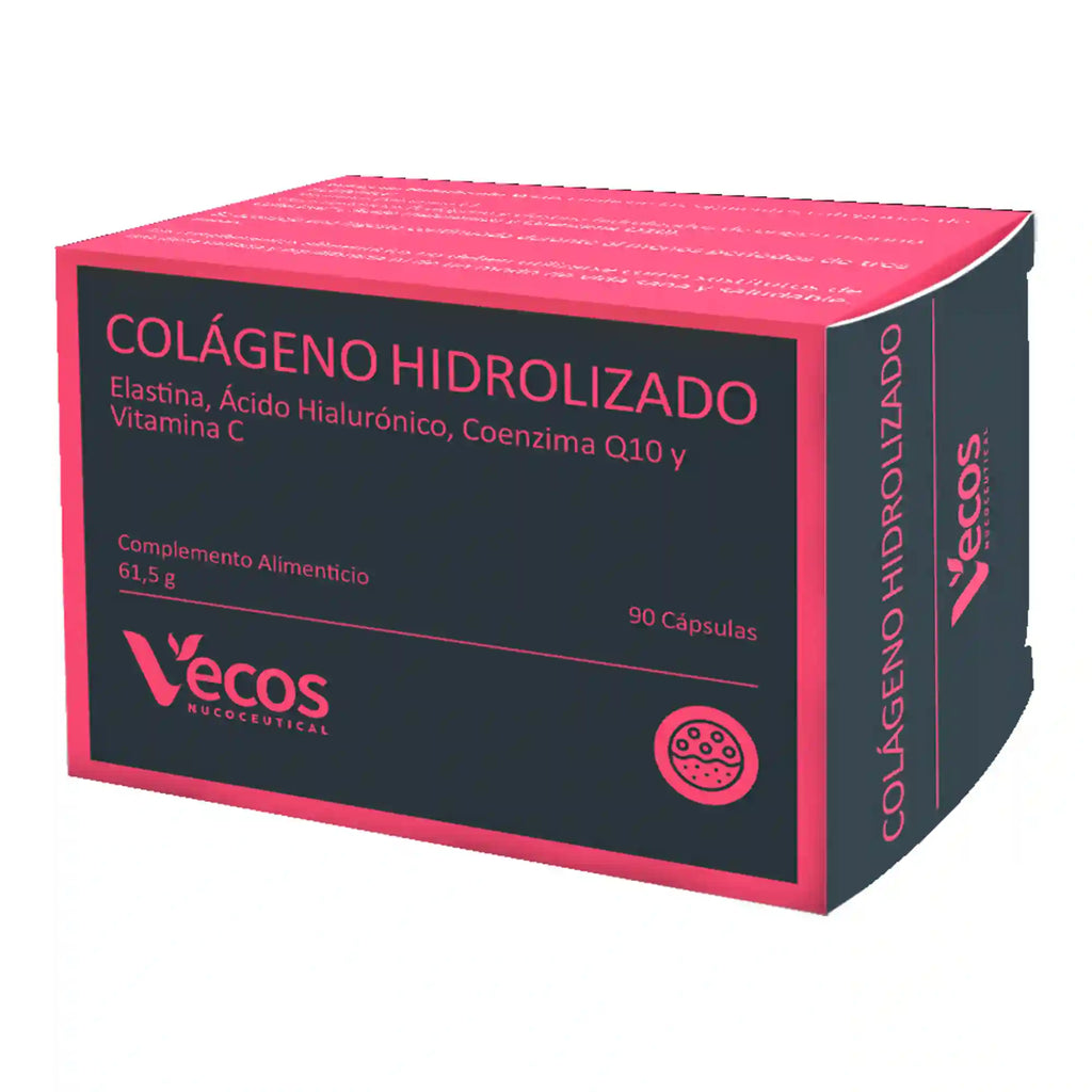 COLÁGENO HIDROLIZADO ELASTINA HIALURÓNICO 90 Cápsulas es un complemento de belleza pensado para apoyar firmeza, elasticidad e hidratación de la piel.