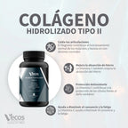 Colágeno hidrolizado tipo II Vecos Nucoceutical características