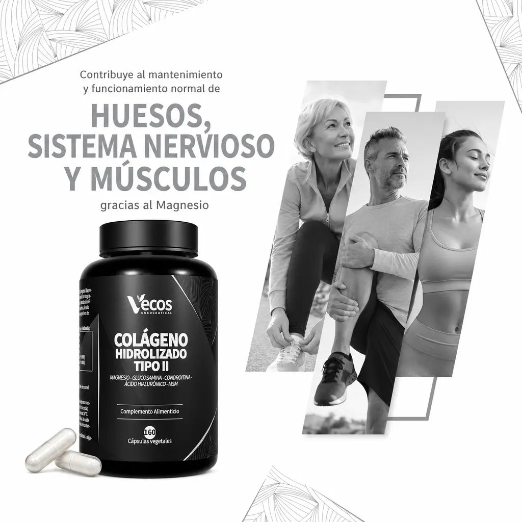 Colágeno Hidrolizado Tipo II (160 cápsulas)