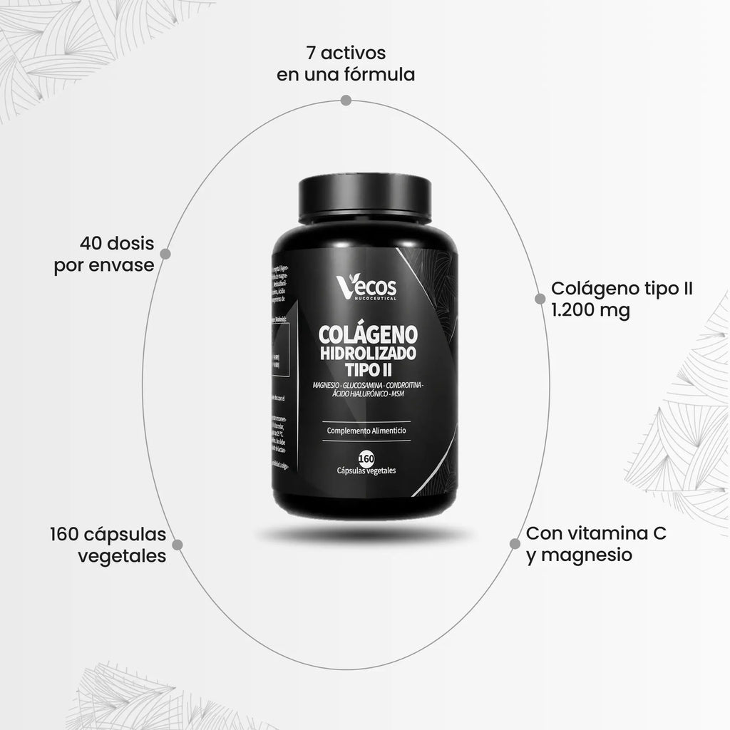 Colágeno Hidrolizado Tipo II (160 cápsulas)