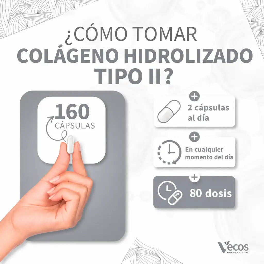 Colágeno Hidrolizado Tipo II (160 cápsulas)