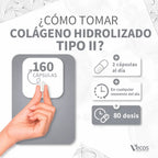 Colágeno Hidrolizado Tipo II (160 cápsulas)