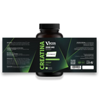 Etiqueta Creatina Creapure 3000 MG