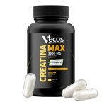 CREATINA MAX 3000MG es creatina en cápsulas, pensada para máximo rendimiento con pureza certificada.