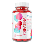 CREATINA VECOS 60 Gummies es creatina en formato gominola pensada para apoyar rendimiento y fuerza de forma cómoda y fácil de tomar.