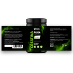 Etiqueta Creatina Creapure en polvo (500 g)