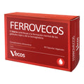FERROVECOS 30 Cápsulas es un complemento de hierro pensado para apoyar la formación normal de glóbulos rojos y ayudar a disminuir el cansancio y la fatiga.