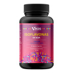 ISOFLAVONAS DE SOJA - CALCIO - MAGNESIO - ZINC 75 Cápsulas es un complemento para menopausia, pensado para bienestar hormonal y soporte óseo.