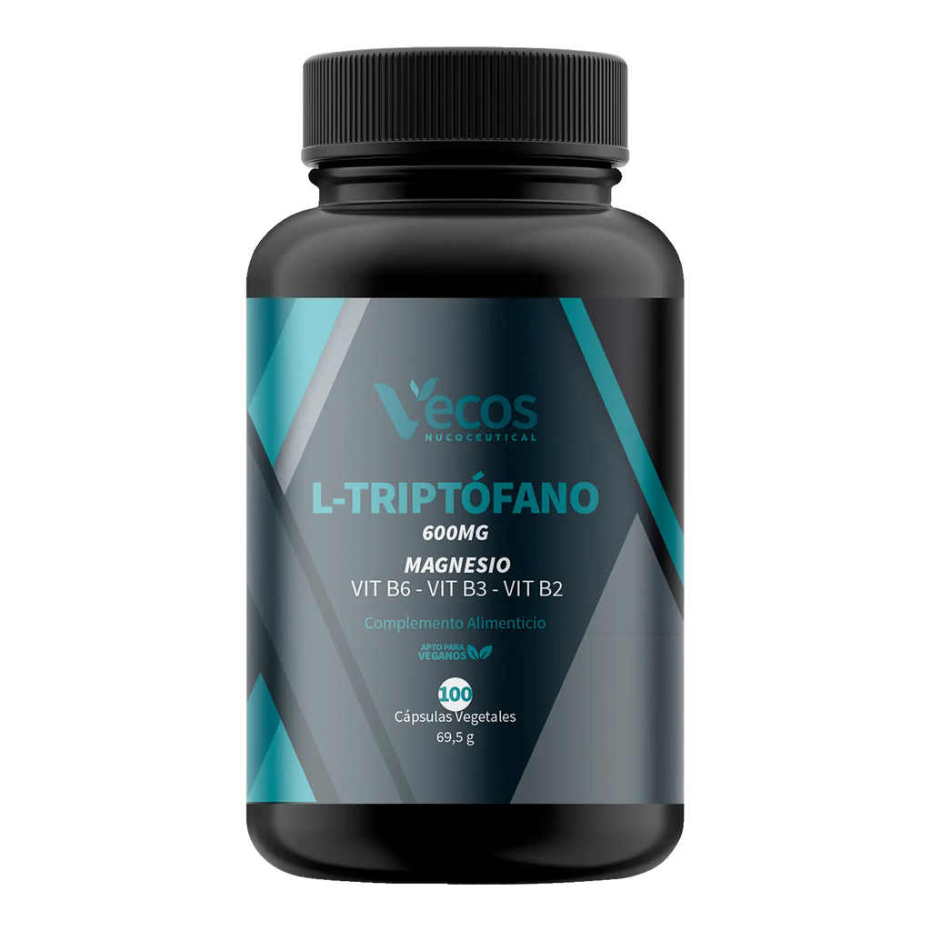 L-TRIPTÓFANO 600 MG 100 Cápsulas es un complemento pensado para apoyar el estado de ánimo y la relajación, ayudando al bienestar emocional.