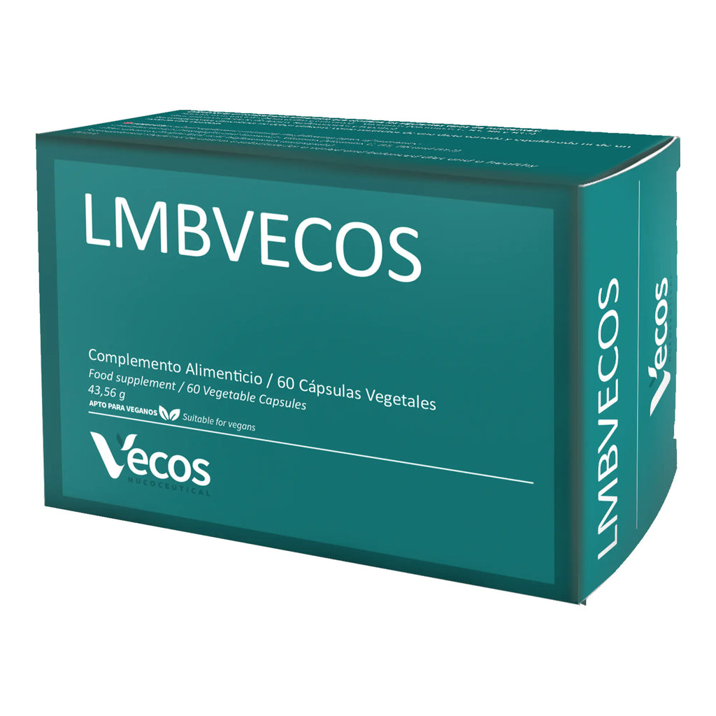 LMBVECOS 60 Cápsulas es un complemento pensado para confort lumbar y bienestar muscular, apoyando la movilidad y la recuperación.