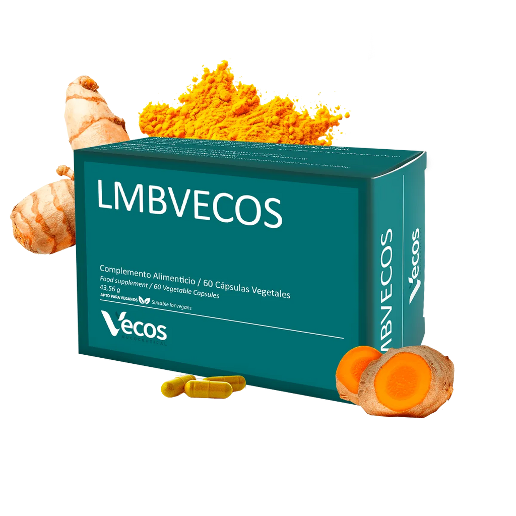 LMBVECOS (60 cápsulas) - Complemento alimenticio antiinflamatorio para el cuidado de articulaciones y huesos de la zona lumbar