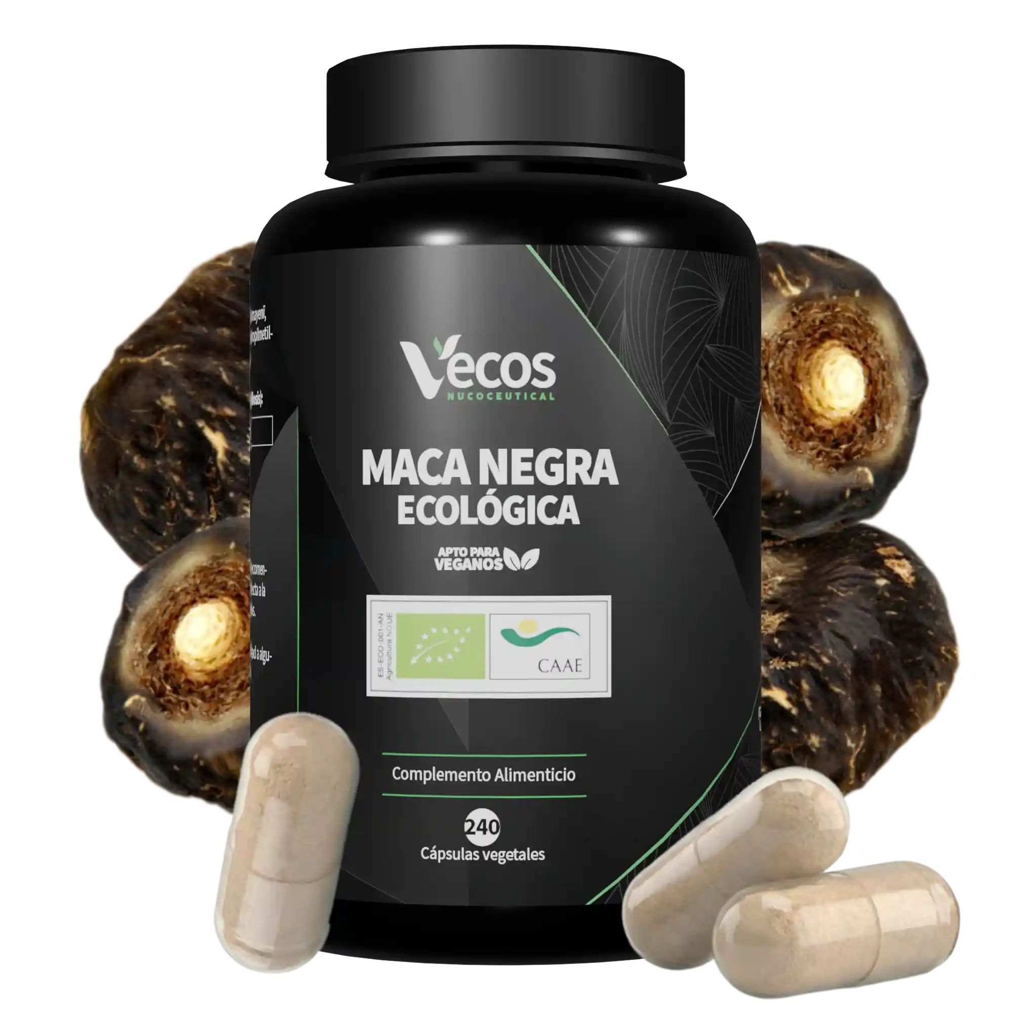 maca-negra-ecologica-vecos-240-capsulas beneficios