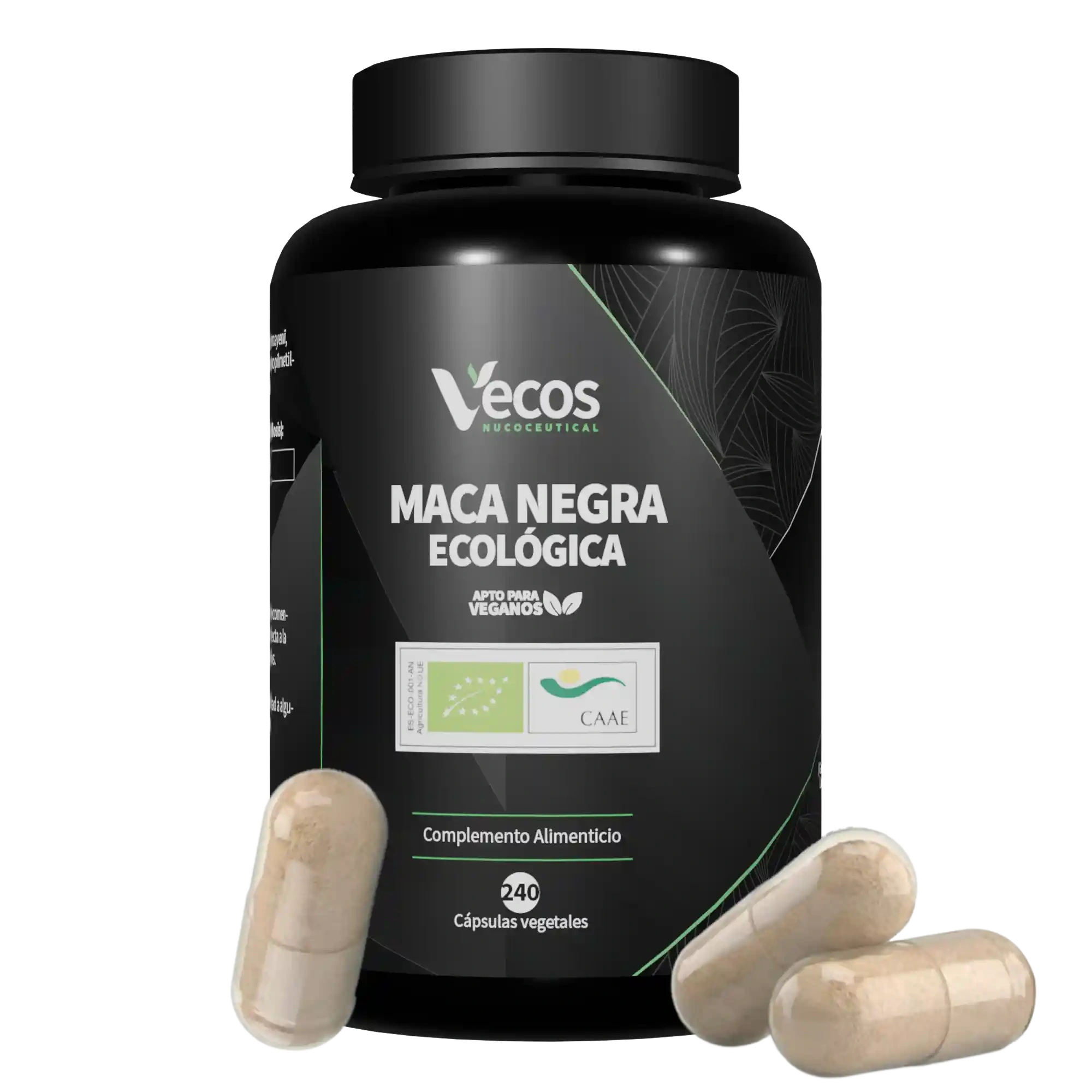 maca-negra-ecologica-vecos-240-capsulas que es