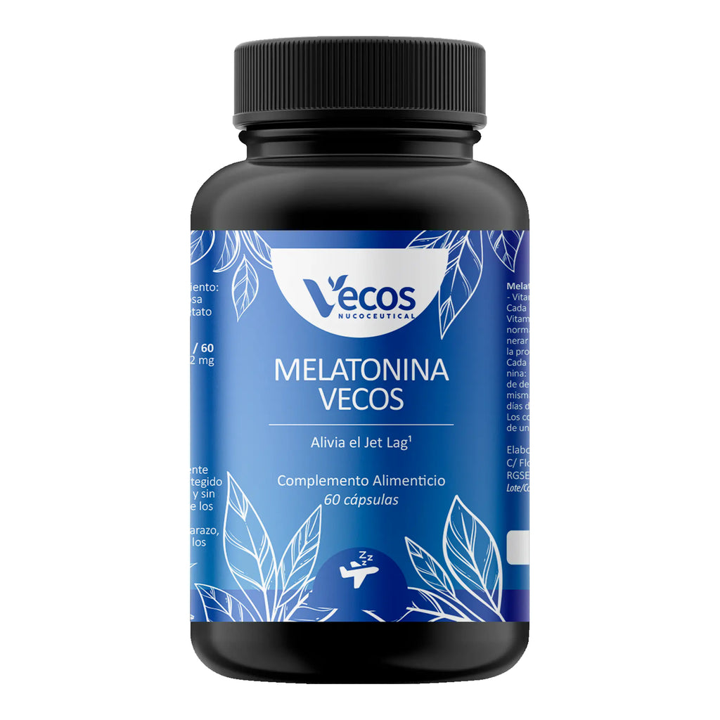 MELATONINA 60 Cápsulas es un complemento para el sueño, pensado para ayudar a conciliar el sueño y mejorar el descanso.