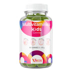 MULTIVITAMINICO KIDS VECOS 60 Gummies es un multivitamínico infantil en gummies, pensado para apoyar crecimiento, defensas y energía diaria.