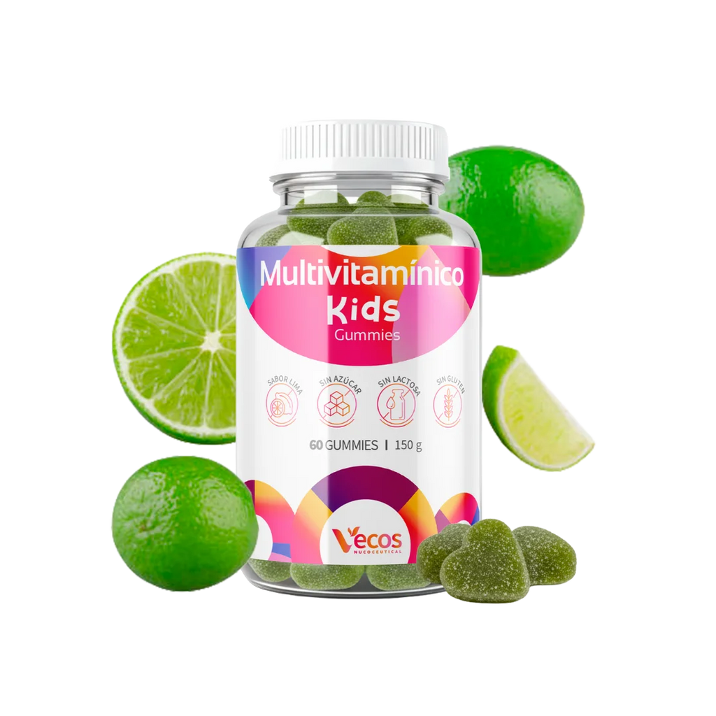 Multivitamínico Kids en formato gominola que combina vitaminas y minerales para el bienestar de los niños