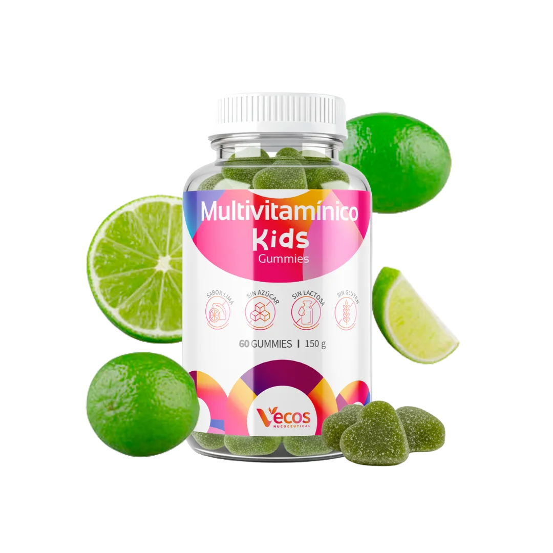 Multivitamínico Kids en formato gominola que combina vitaminas y minerales para el bienestar de los niños