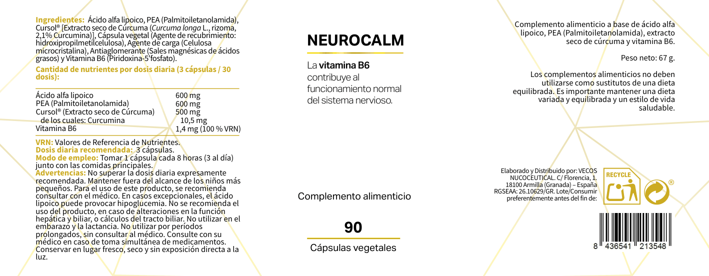 Neurocalm (90 cápsulas)