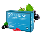 Oculhum (30 cápsulas) - Complemento alimenticio para combatir la sequedad ocular y mantenimiento de la visión