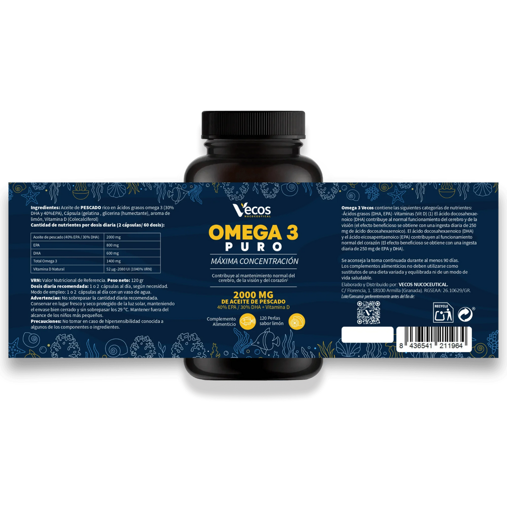 Etiqueta OMEGA 3