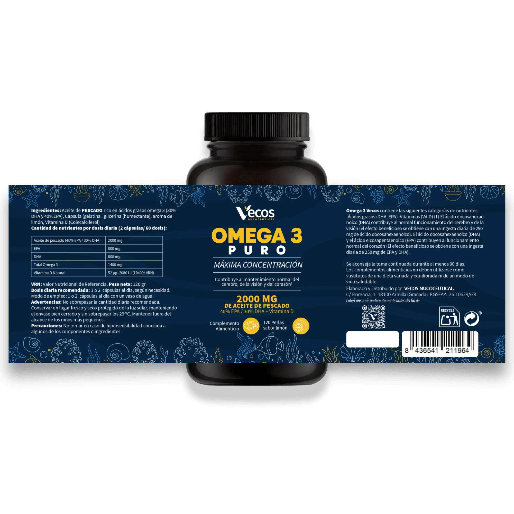Etiqueta OMEGA 3
