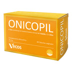 ONICOPIL 60 Cápsulas es un complemento para cabello y uñas, pensado para fortalecer, mejorar crecimiento y resistencia.