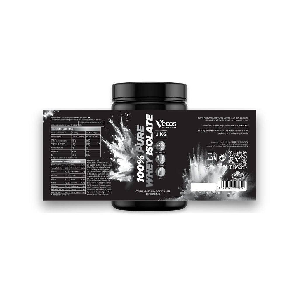 PROTEÍNA GROW VECOS 1 KG es una proteína para deportistas, pensada para apoyar recuperación, síntesis muscular y aporte proteico diario.