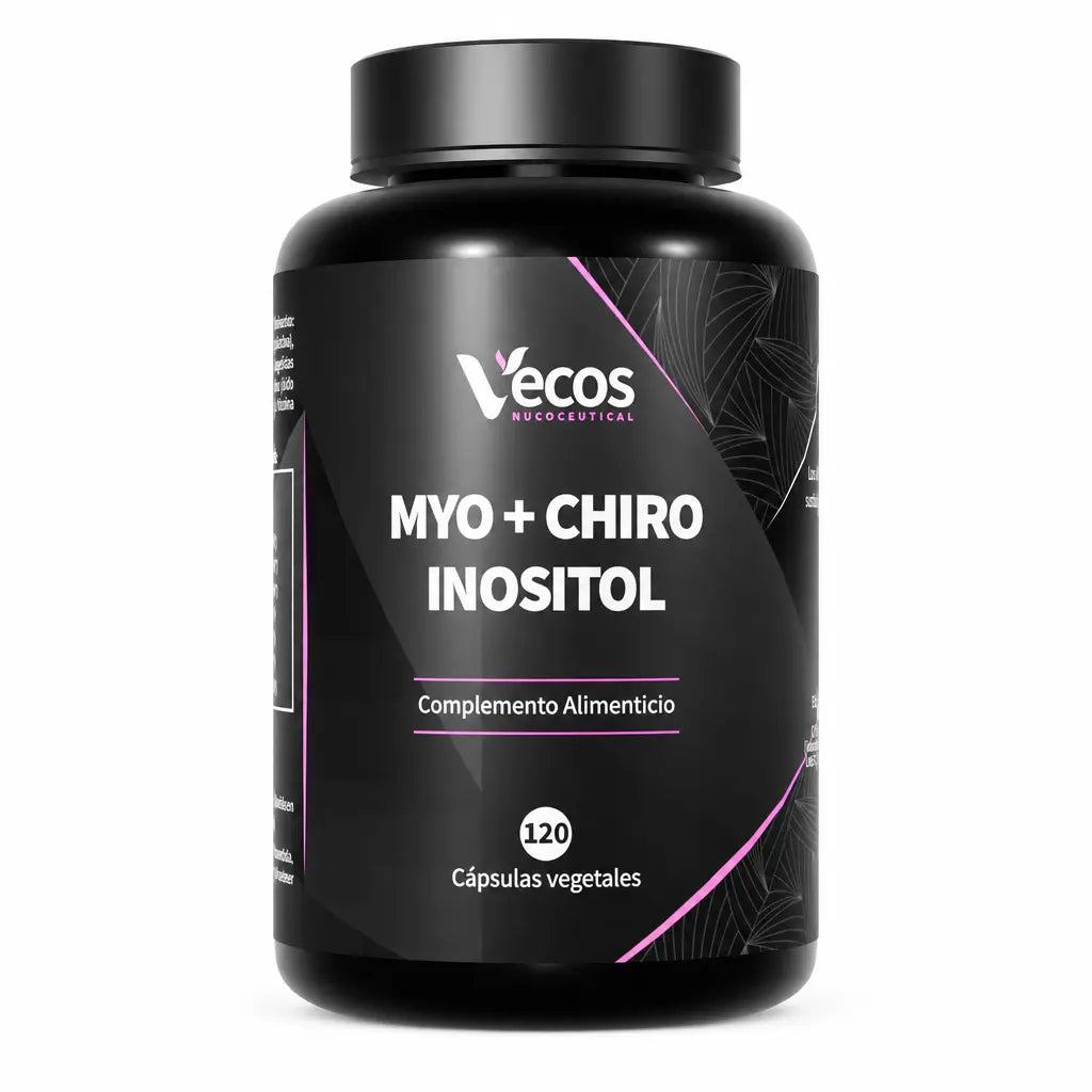 Myo + Chiro Inositol 40:1 | Fórmula para Mujer con B6, Zinc, Folato y Cromo (120 cápsulas)