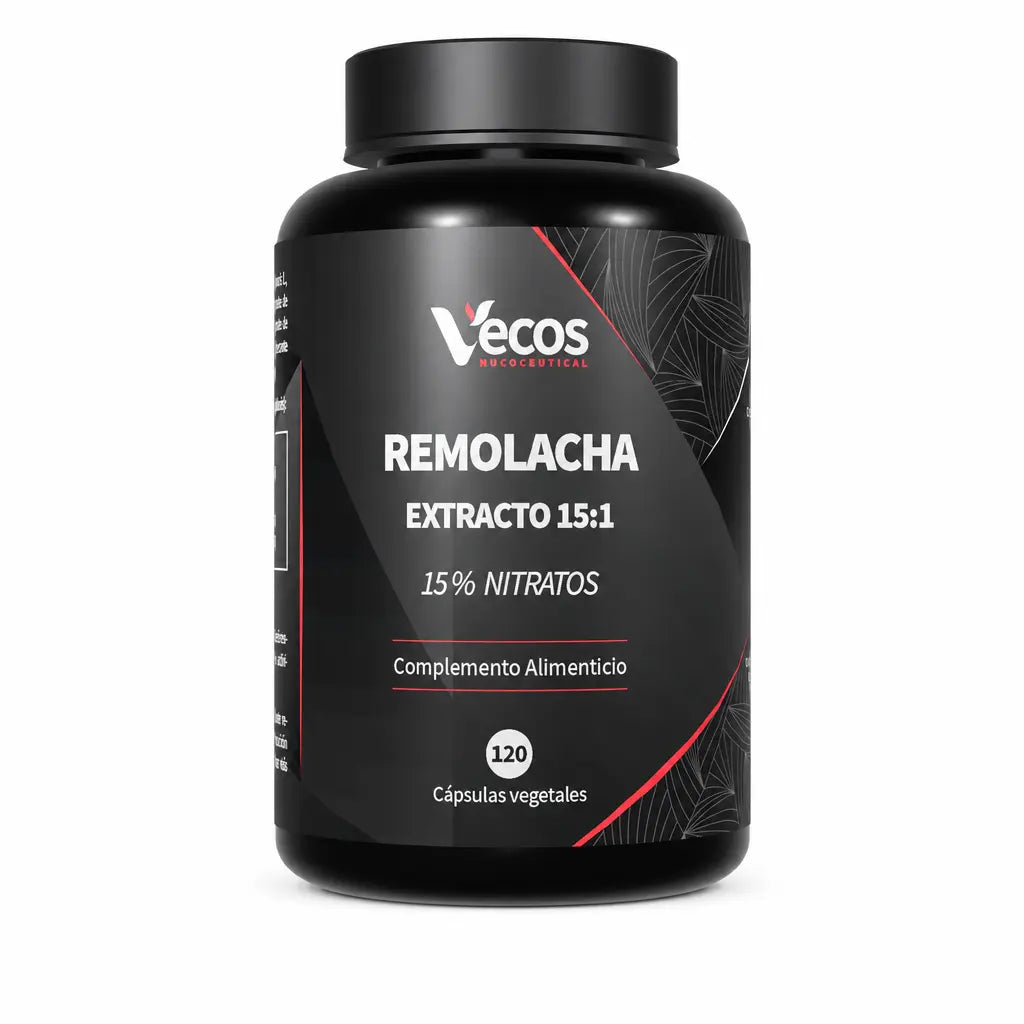Remolacha Extracto 15:1 | 700 mg · 15 % Nitratos (120 cápsulas)