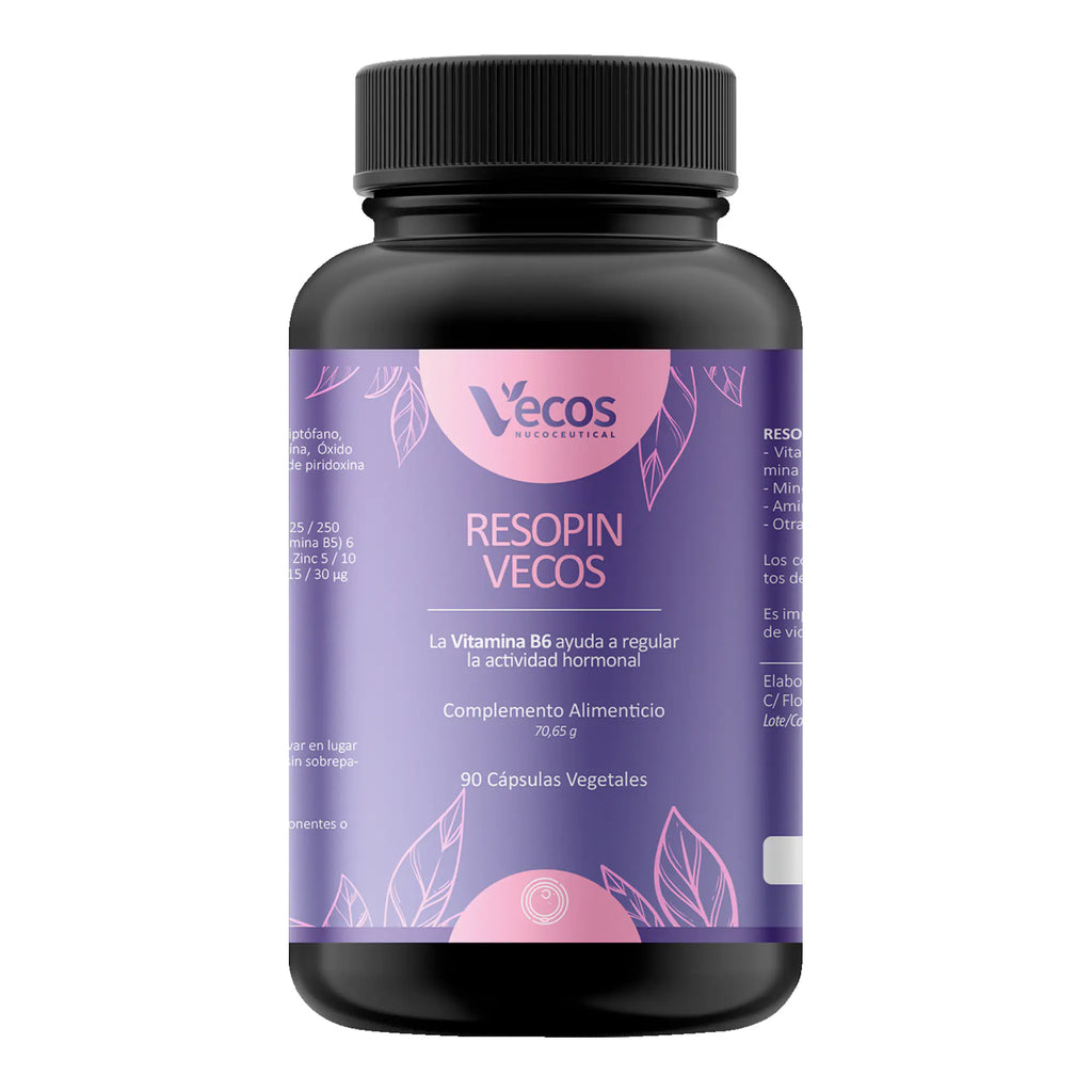 RESOPIN VECOS 90 Cápsulas es un complemento antioxidante pensado para apoyo cardiovascular y protección celular frente al estrés oxidativo.