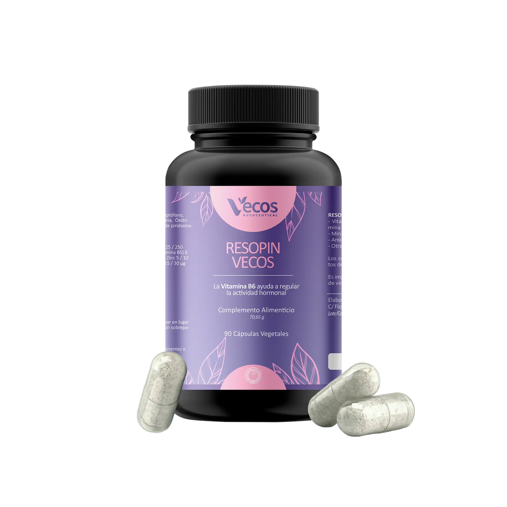 RESOPIN VECOS 90 Cápsulas es un complemento antioxidante pensado para apoyo cardiovascular y protección celular frente al estrés oxidativo.