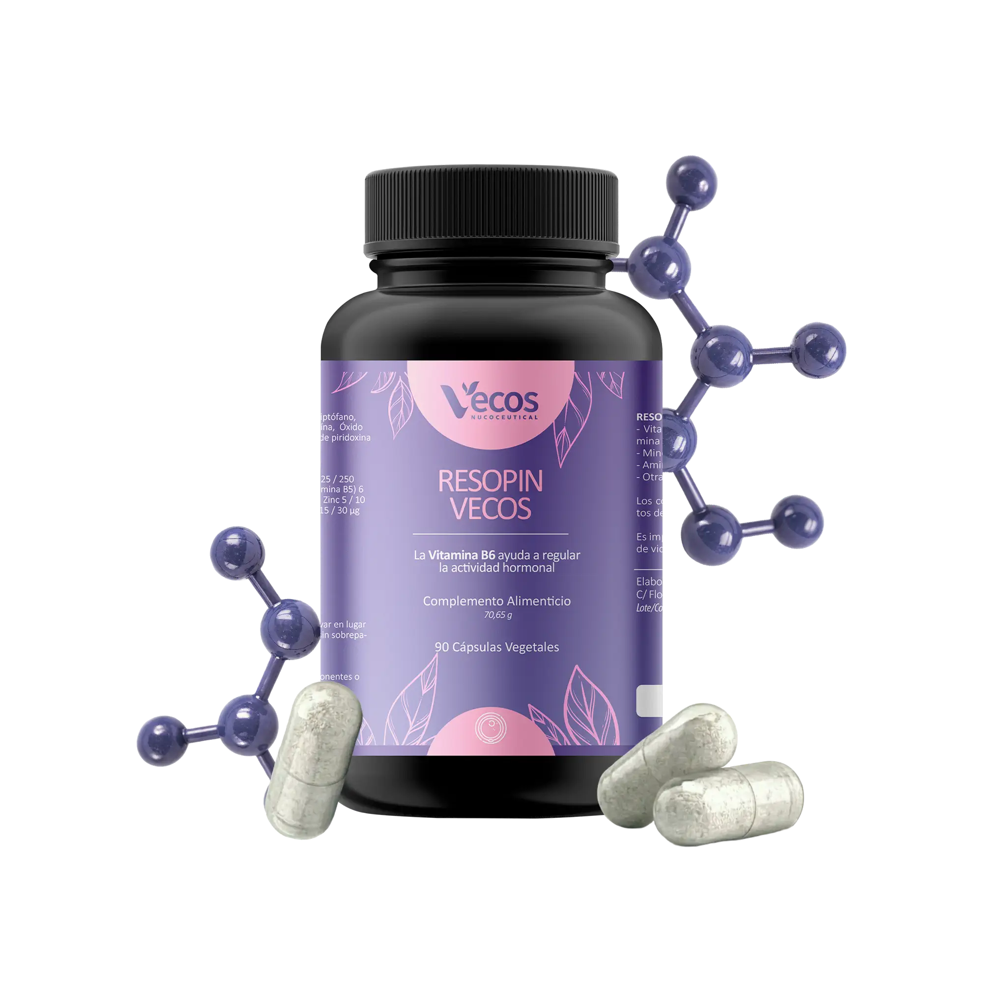 RESOPIN VECOS 90 Cápsulas es un complemento antioxidante pensado para apoyo cardiovascular y protección celular frente al estrés oxidativo.
