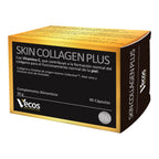 SKIN COLLAGEN PLUS 90 Cápsulas es un complemento de colágeno para belleza, pensado para apoyar firmeza, elasticidad e hidratación de la piel.