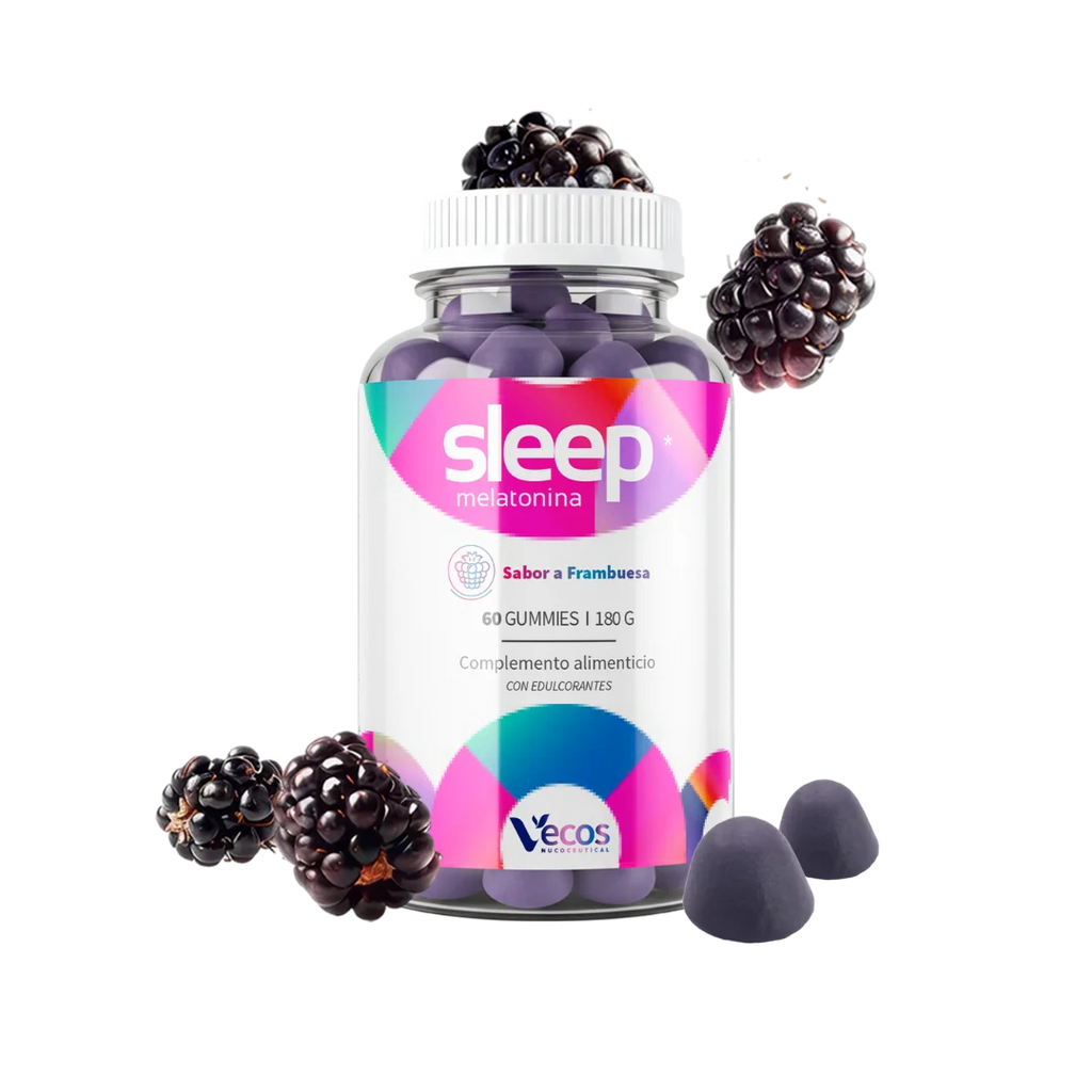 Sleep Melatonina 60 gominolas - complemento para el descanso y la relajación