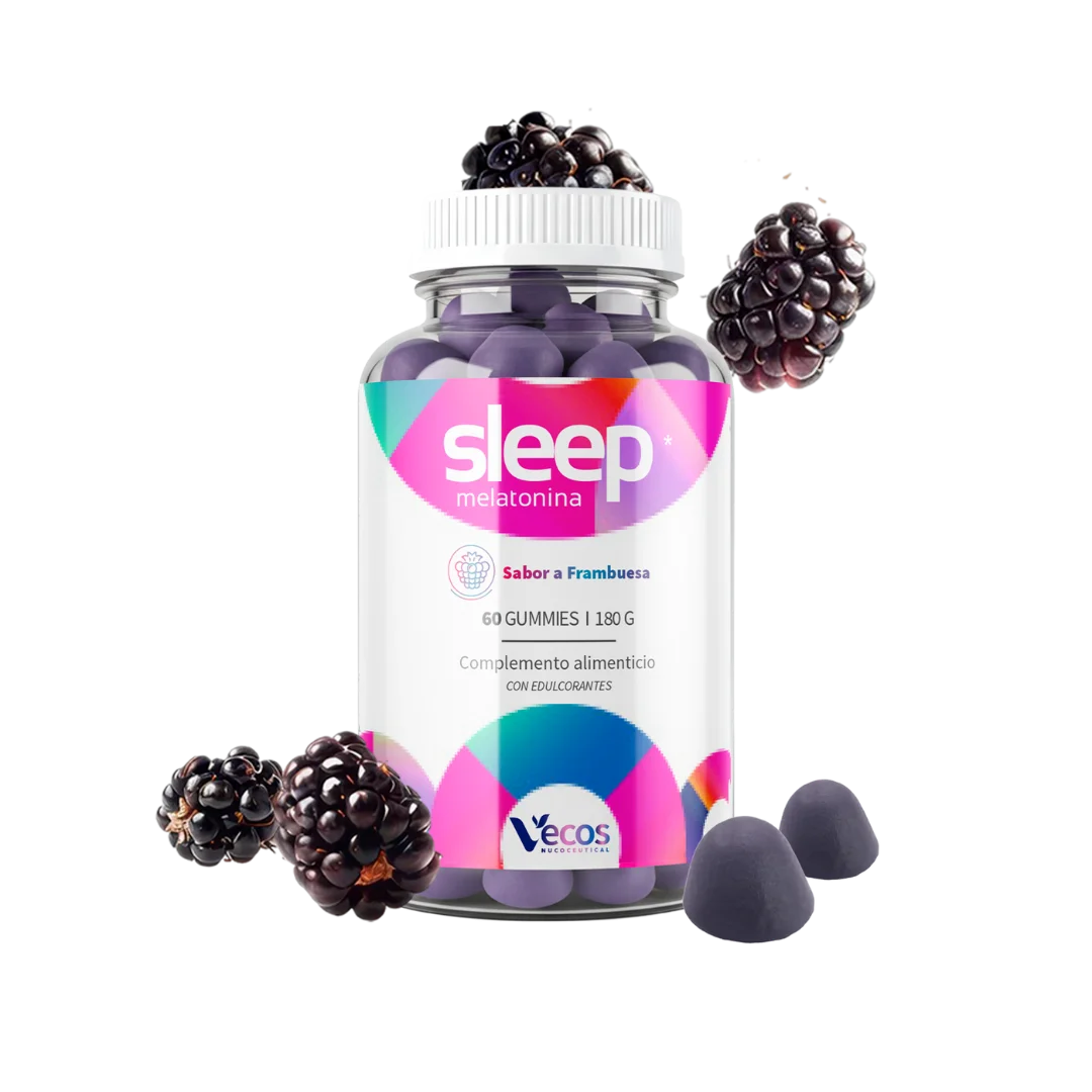 Sleep Melatonina 60 gominolas - complemento para el descanso y la relajación