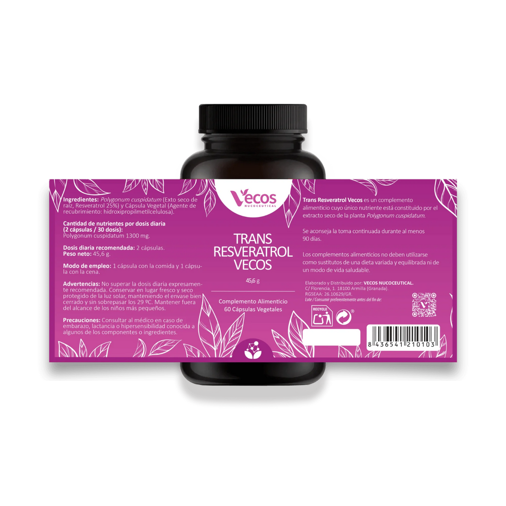 Etiqueta TRANS RESVERATROL